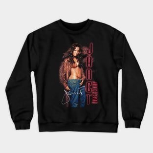 Janet Jackson Vintage Tour Concert Crewneck Sweatshirt